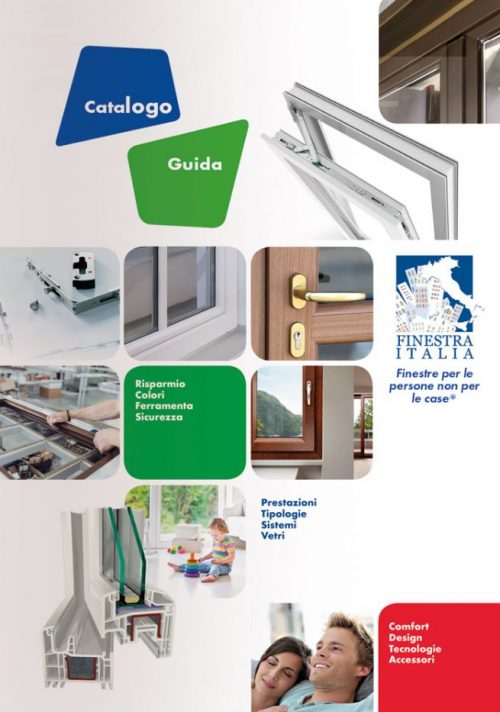 progetto catalogo Finestra Italia - copertina studio Gislon
