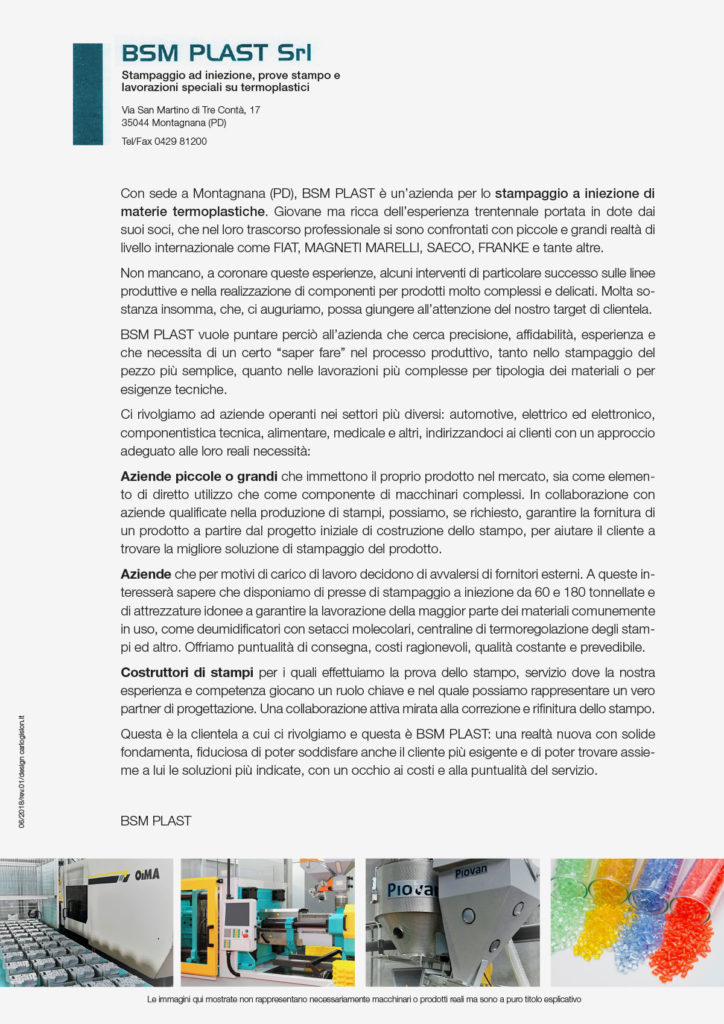 presentazione aziendale - esempio un esempio di presentazione aziendale costituito da una lettera di presentazione arricchita con immagini professionali